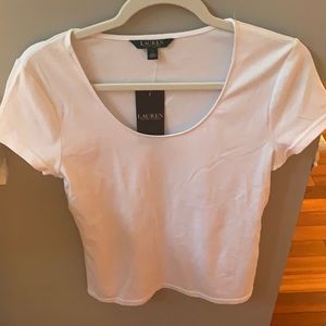 NWT White Lauren T-Shirt